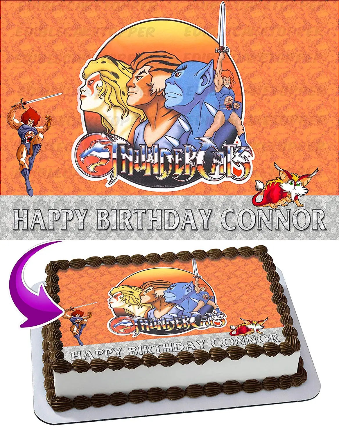 ThunderCats Edible Cake Topper