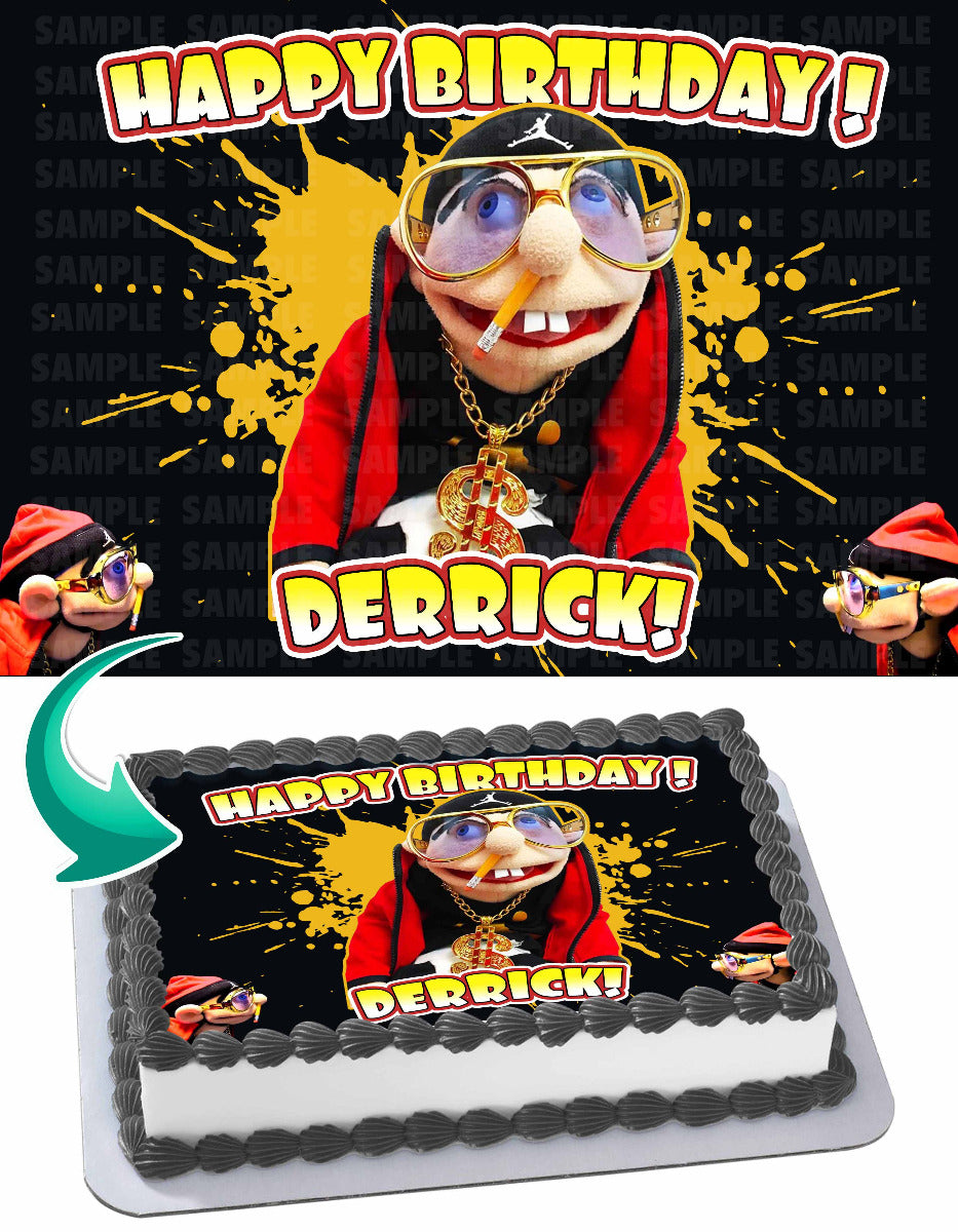 Jeffy The Rapper Edible Cake Topper