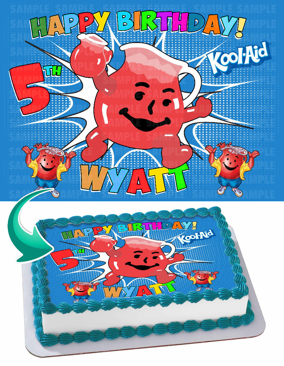 Kool Aid KoolAid Edible Cake Topper