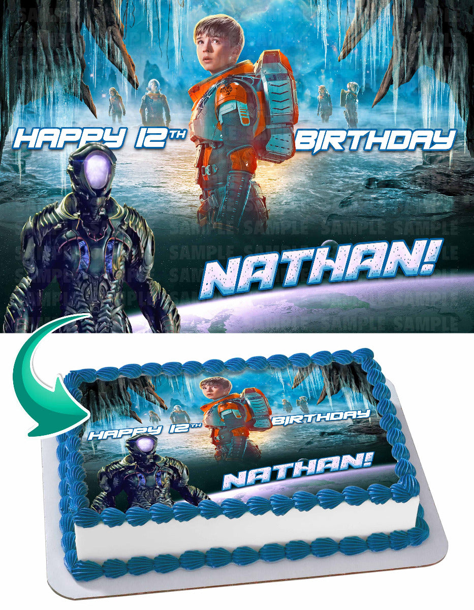 Lost in Space Edible Cake Topper