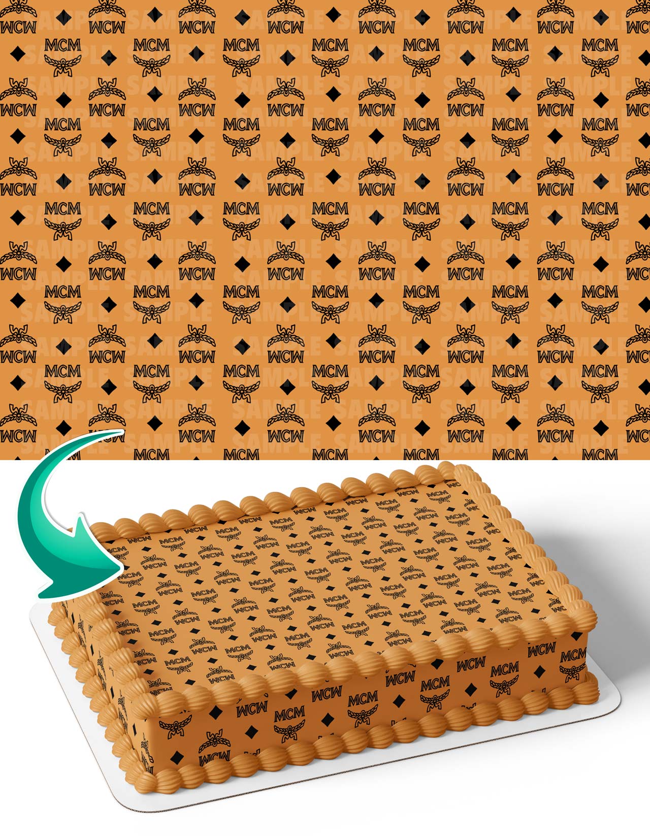 MCM Edible Edible Cake Topper