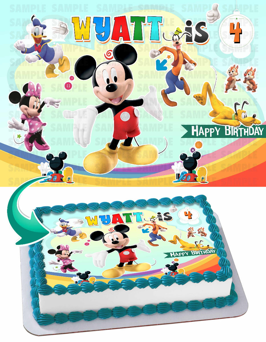 Little Mouse Clubhouse Edible Cake Topper