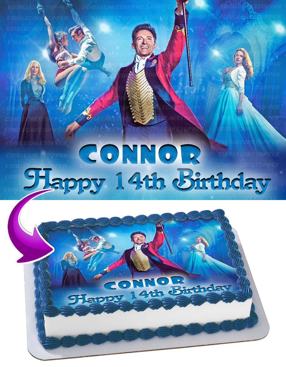 The Greatest Showman Edible Cake Topper