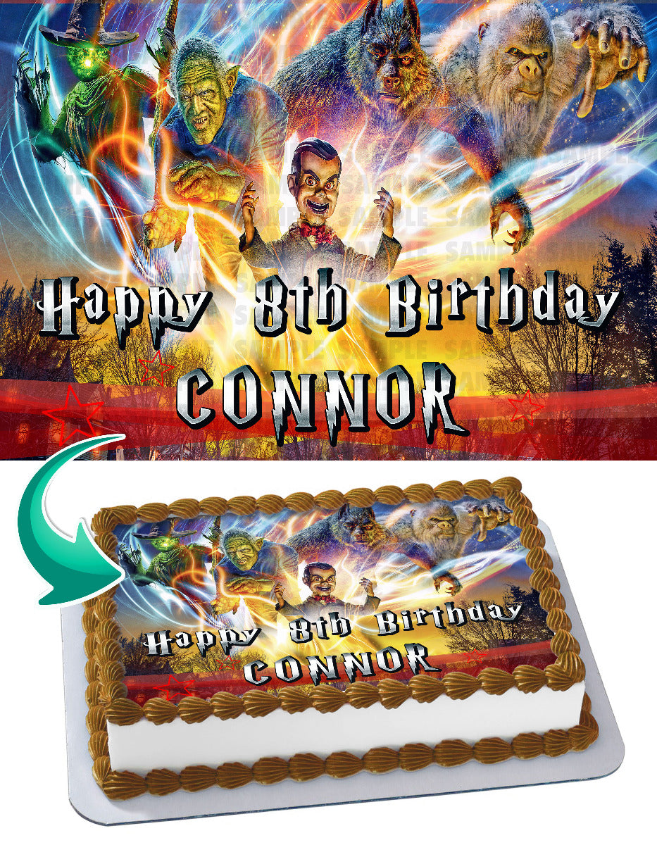 Goosebumps Edible Cake Topper