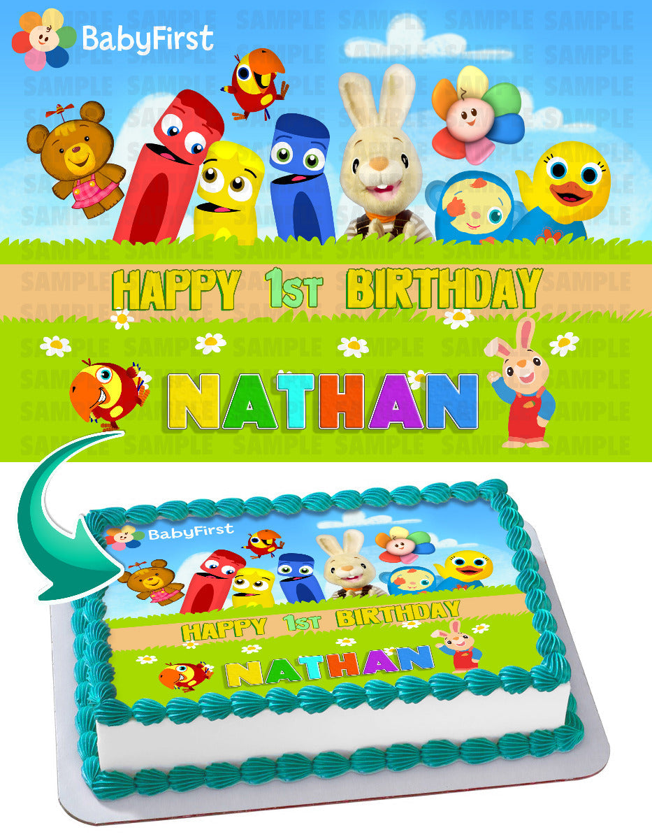 BabyFirst TV Edible Cake Topper