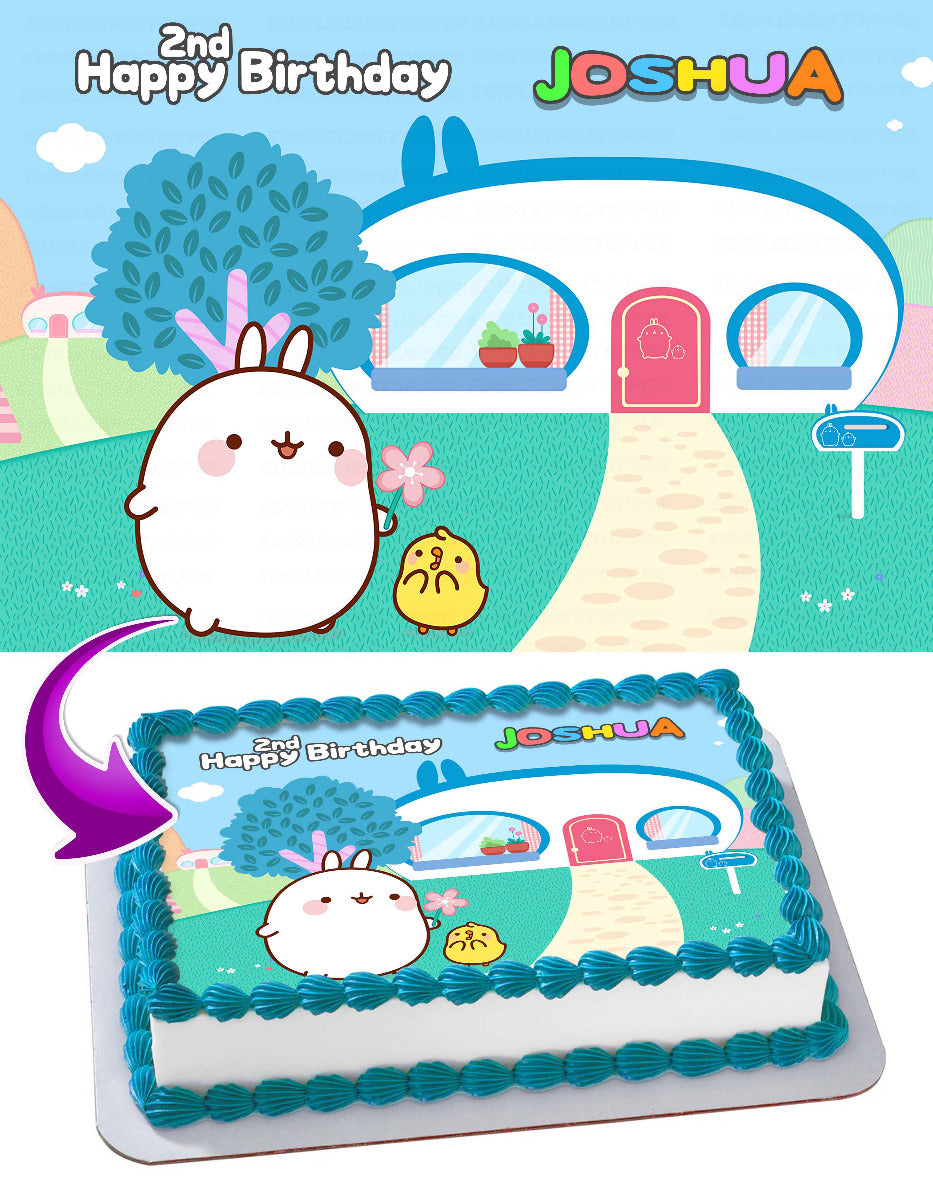 Molang Edible Cake Topper