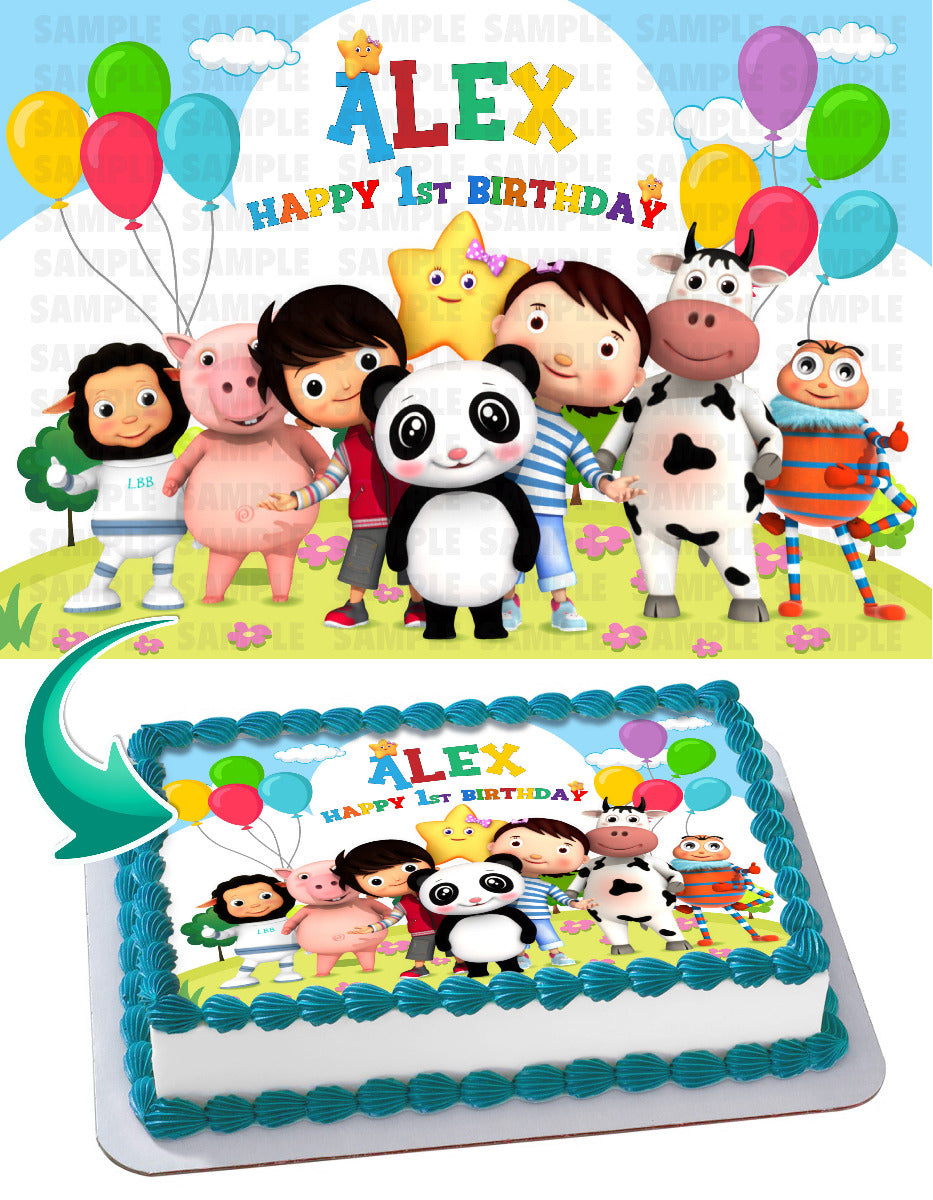Little Baby Bum Edible Cake Topper