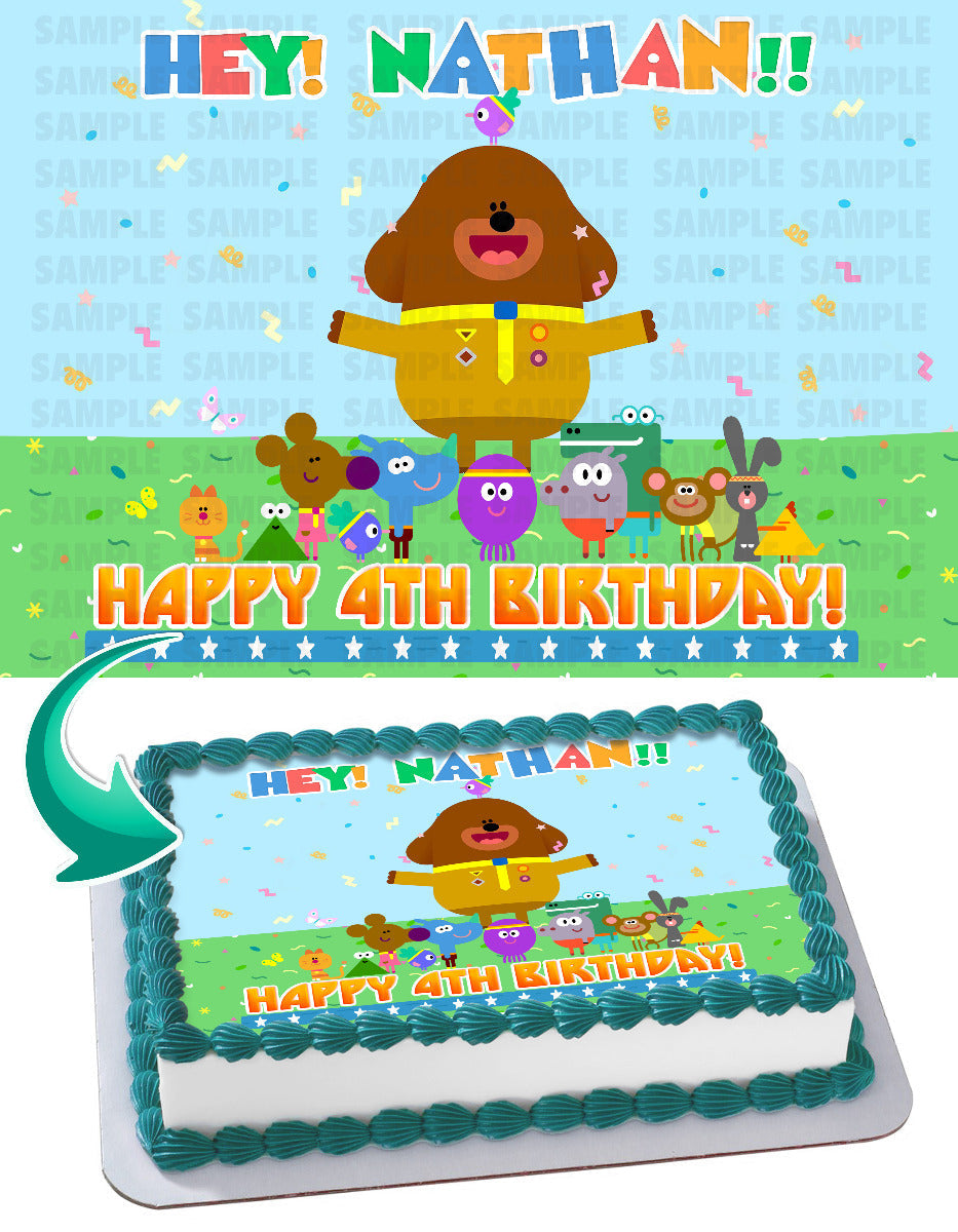 Hey Duggee Edible Cake Topper