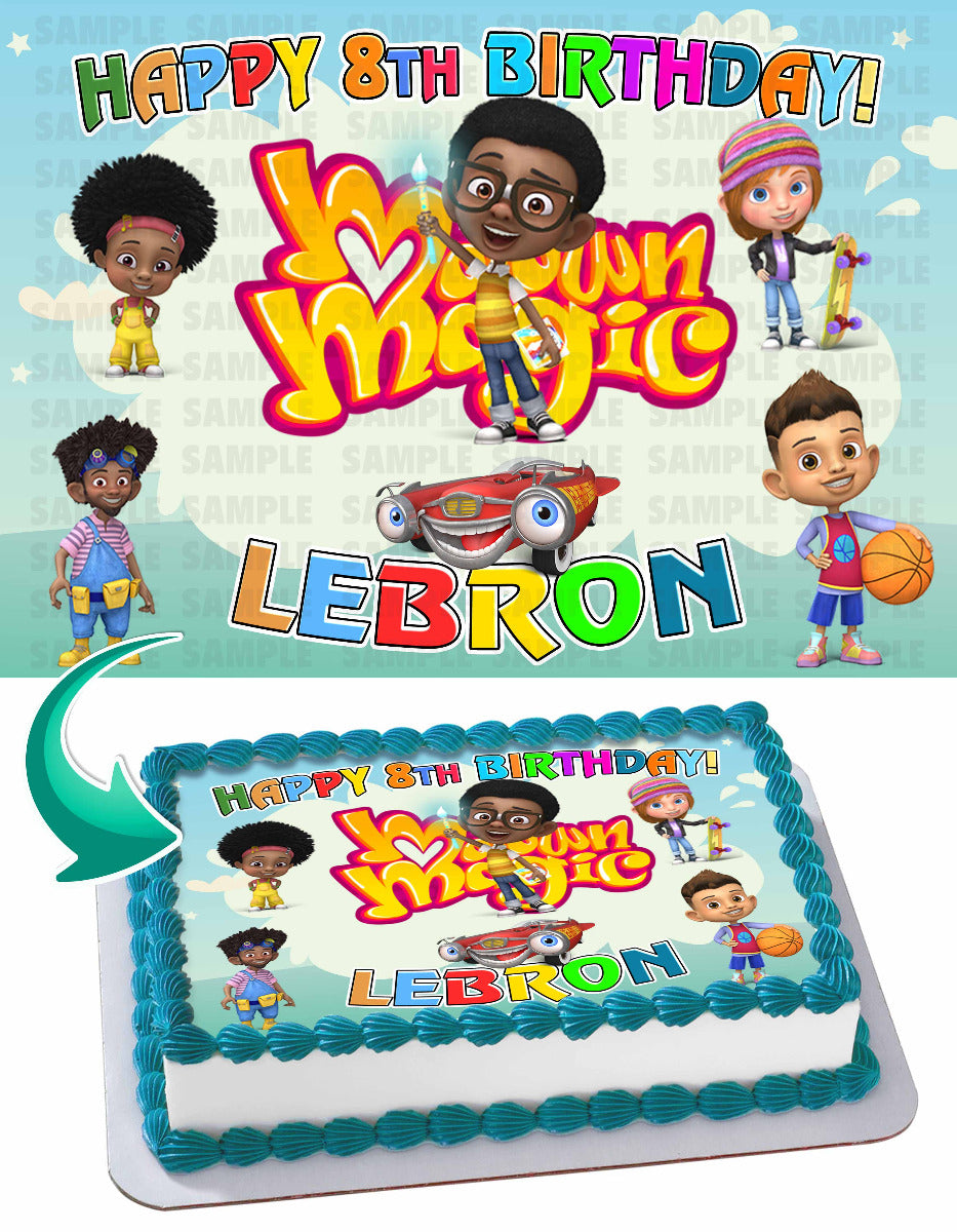 Motown Magic Edible Cake Topper