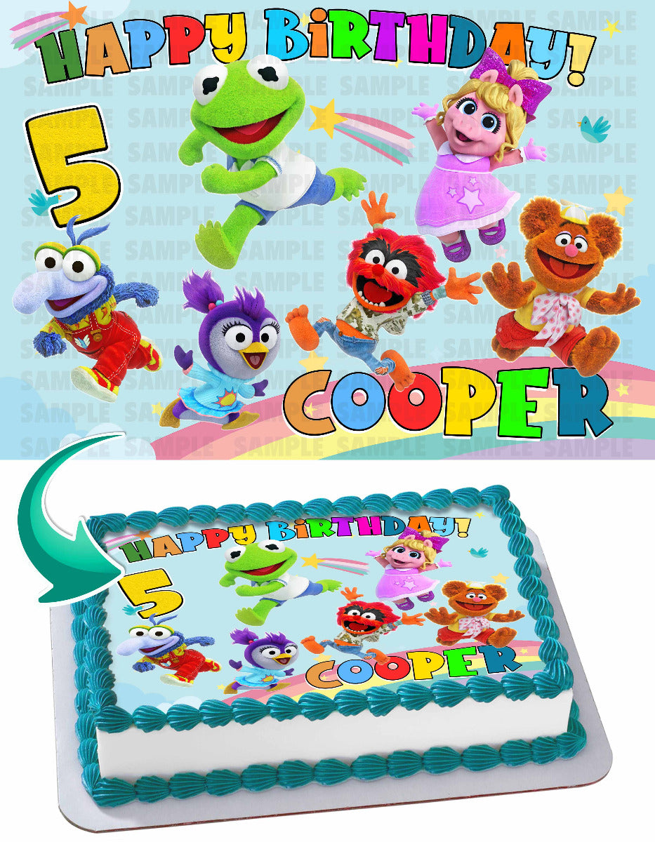 Muppet Babies Edible Cake Topper