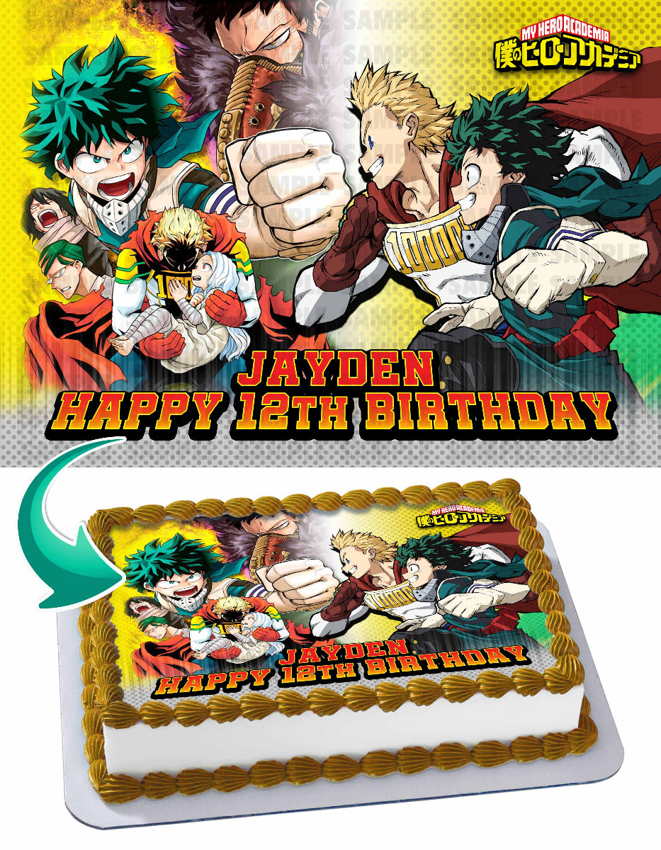 Hero Kids AcademySeason 4 Edible Cake Topper