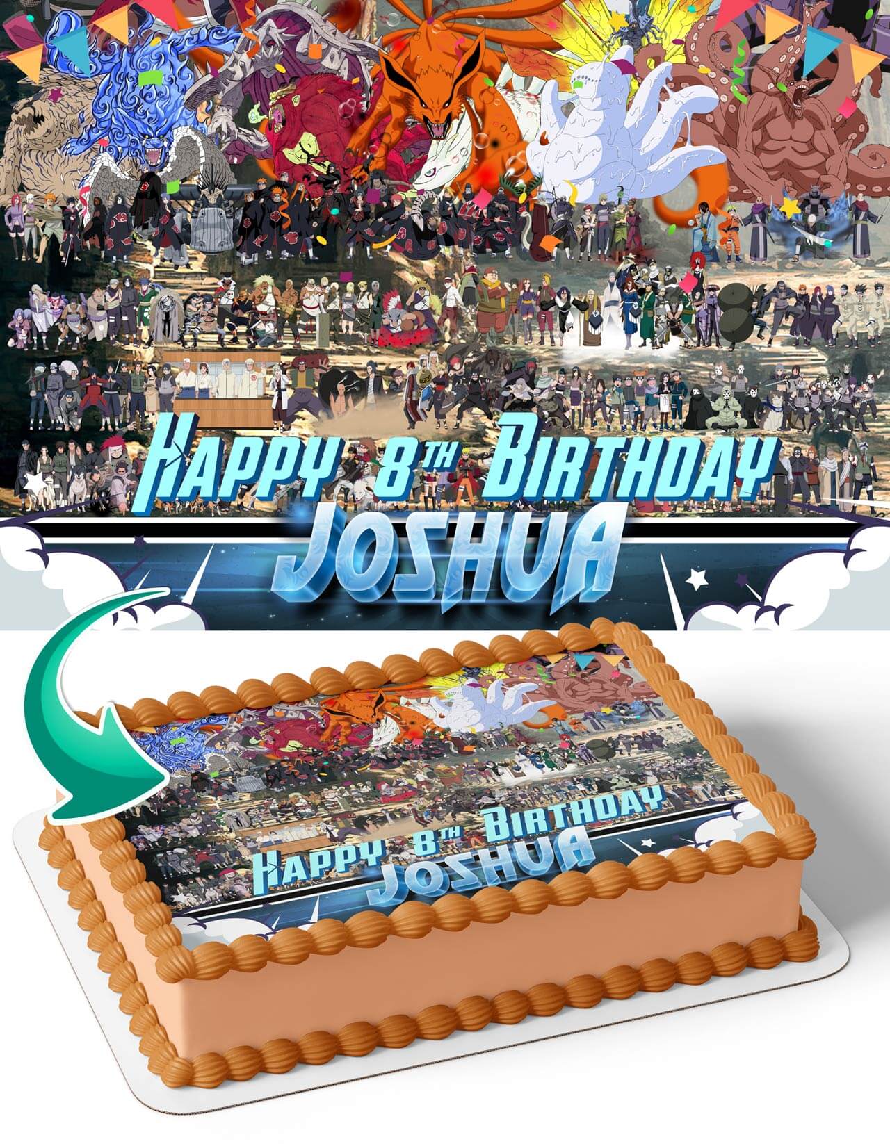 Naruto Universe Akatsuki Personalized 