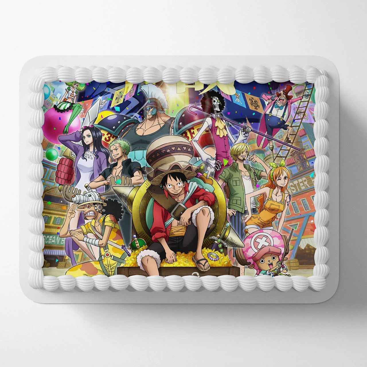 One Piece Crew OPC Edible Cake Topper