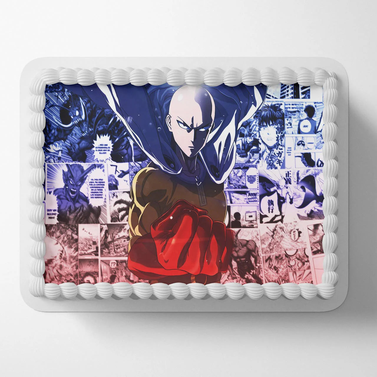 One Punch Man OPG Edible Cake Topper