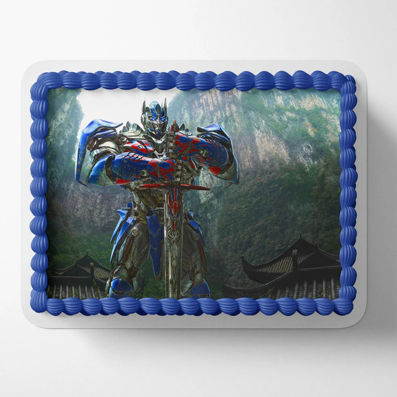 Optimus Prime Transforbots TPO Edible Cake Topper