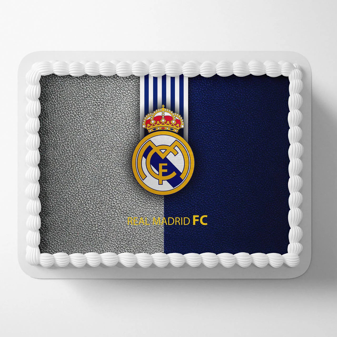 Real Madrid FC RCF Edible Cake Topper