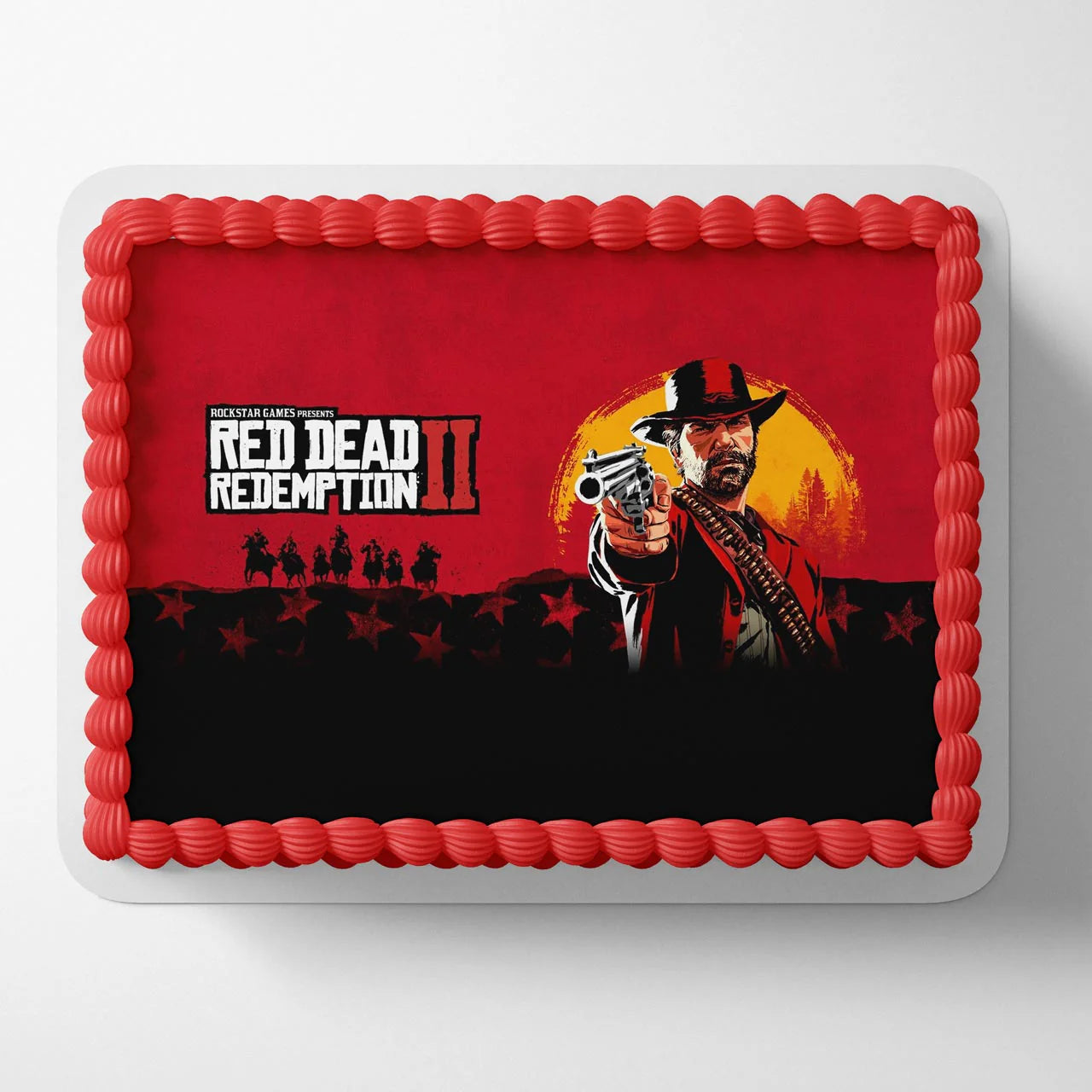 Red Dead Redemption RDR Edible Cake Topper