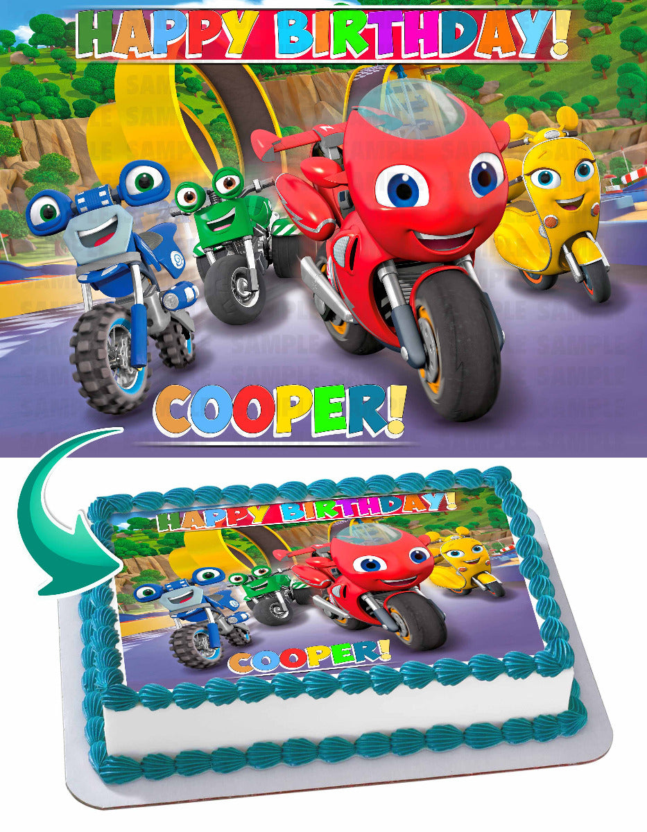 Ricky Zoom Edible Cake Topper