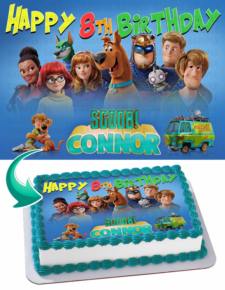Scoob Scooby Doo Edible Cake Topper
