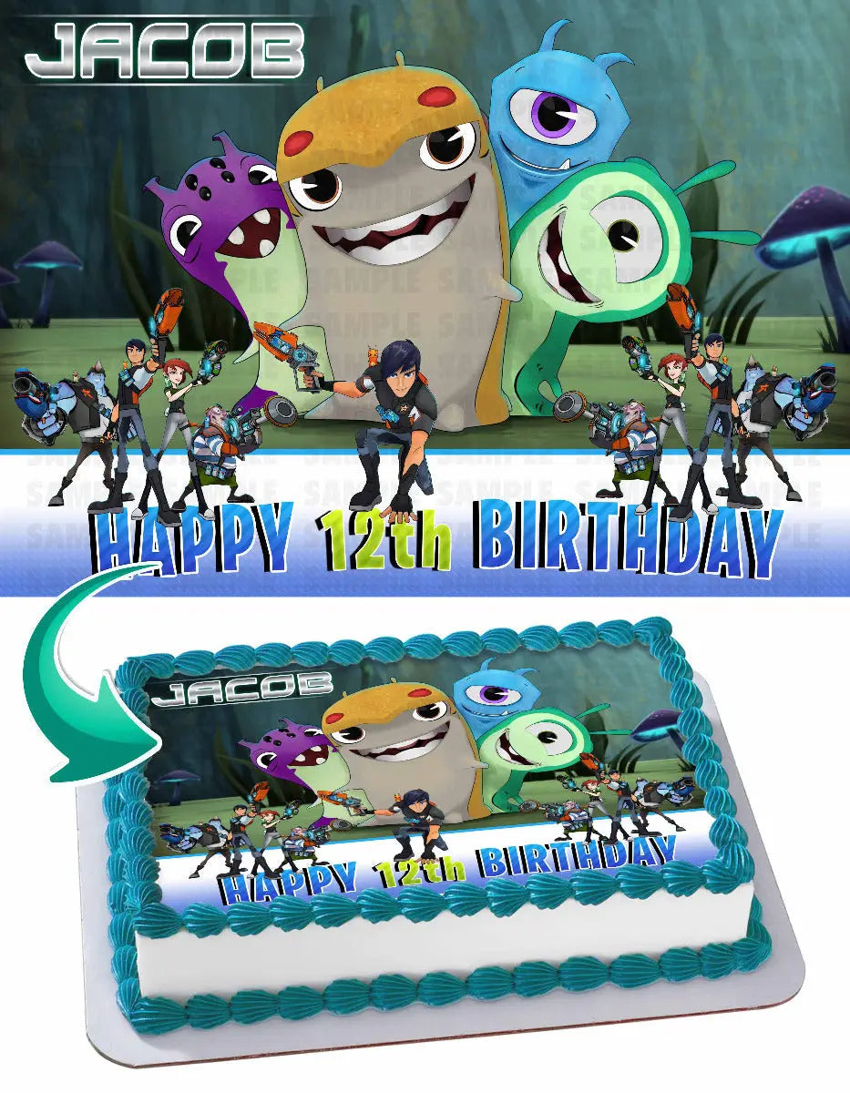 Slugterra Edible Cake Topper