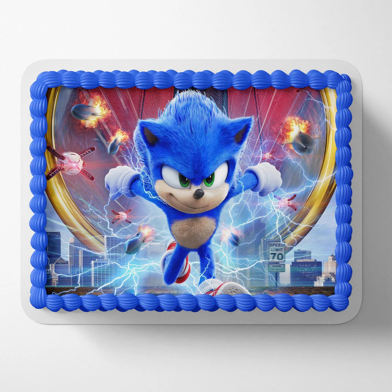 Sonic the Hedgehog STF Edible Cake Topper