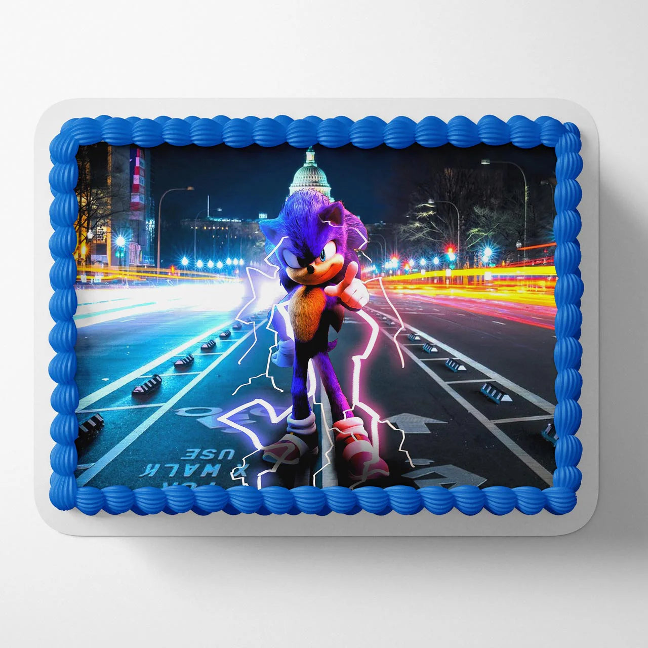 Sonic TMF Edible Cake Topper