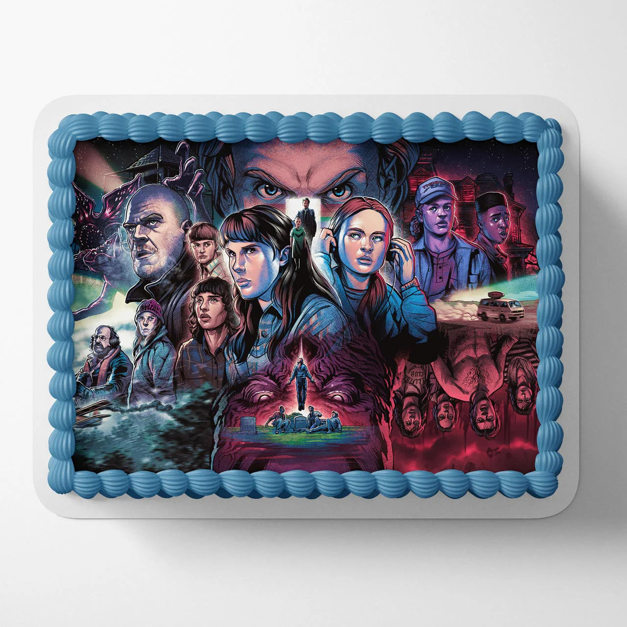 Stranger World Things TSN Edible Cake Topper