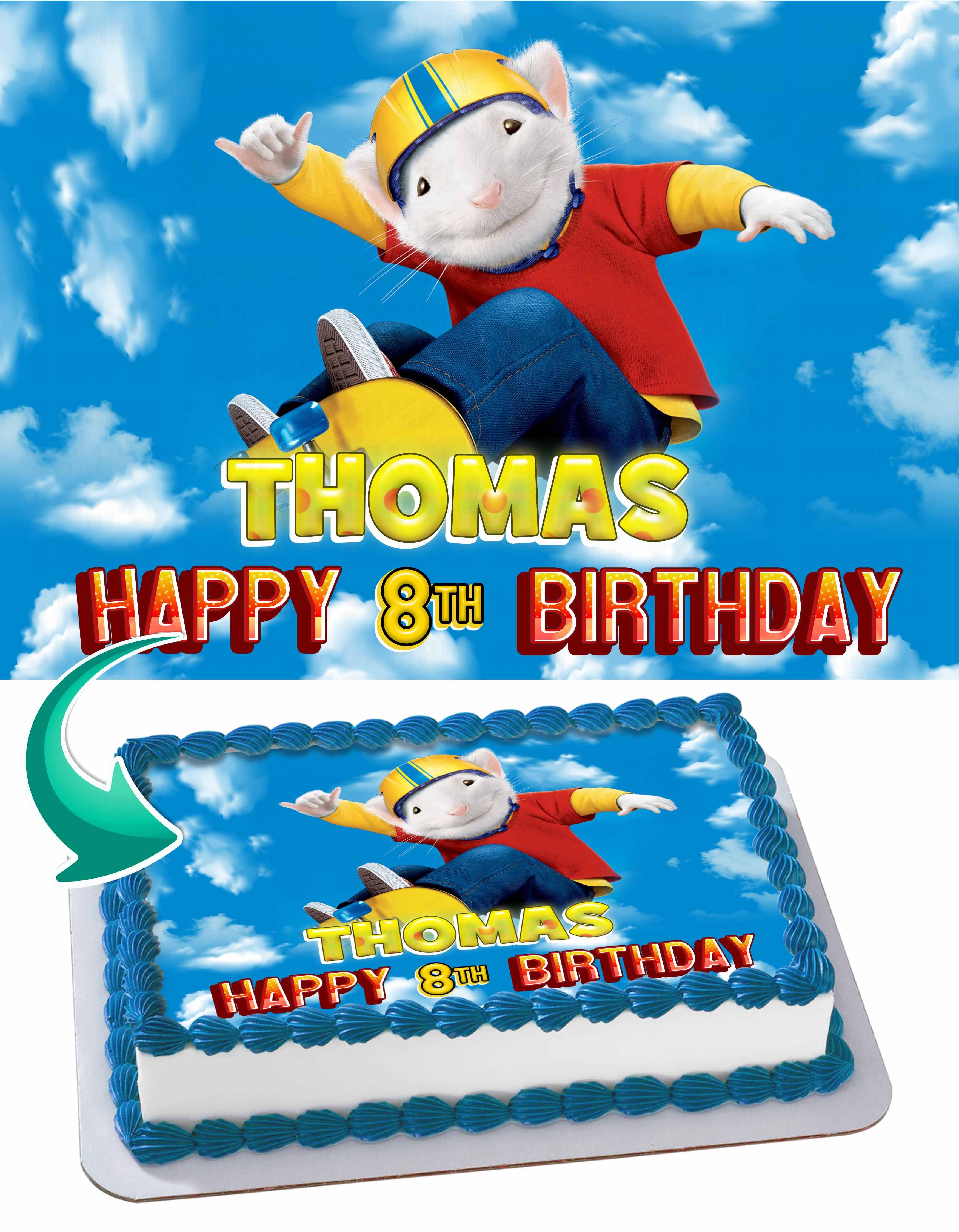 Stuart Little Edible Cake Topper