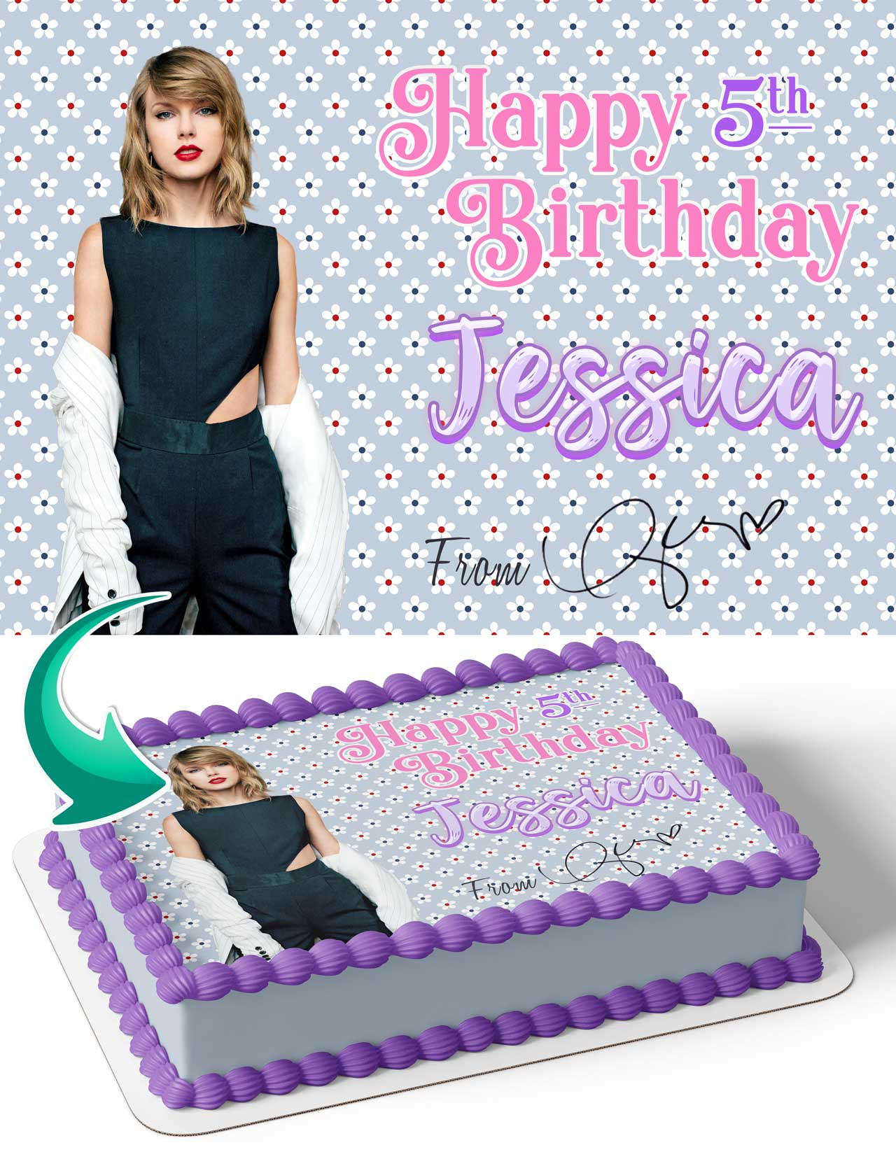 Tailor Swit TS Edible Cake Topper