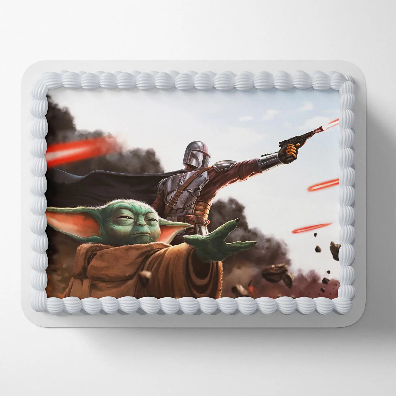 The Mandalorian TMD Edible Cake Topper