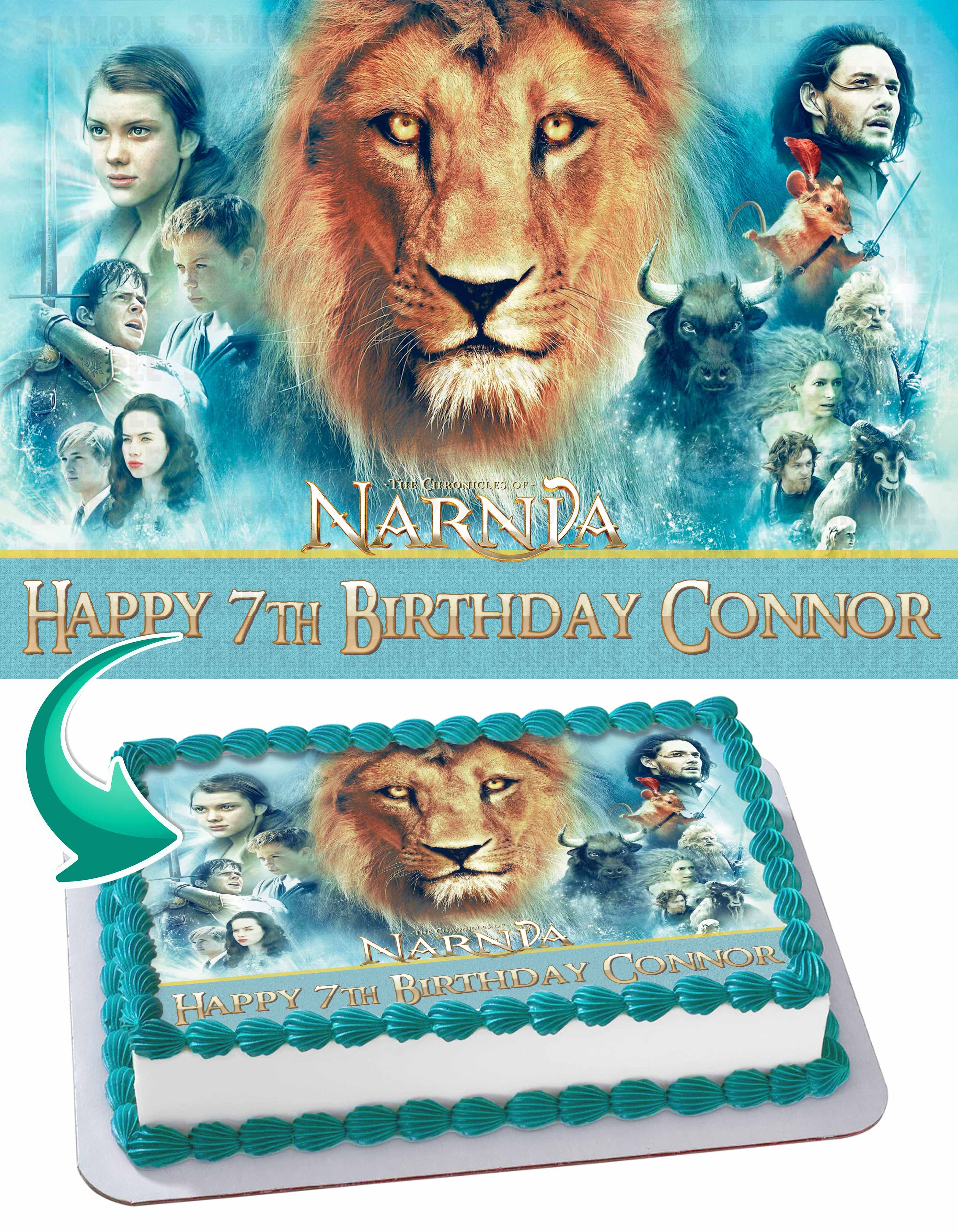The Chronicles of Narnia Edible Cake Topper