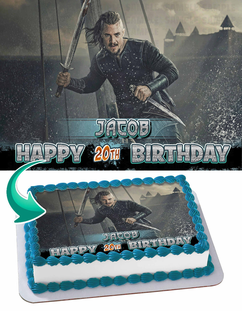 The Last Kingdom Edible Cake Topper