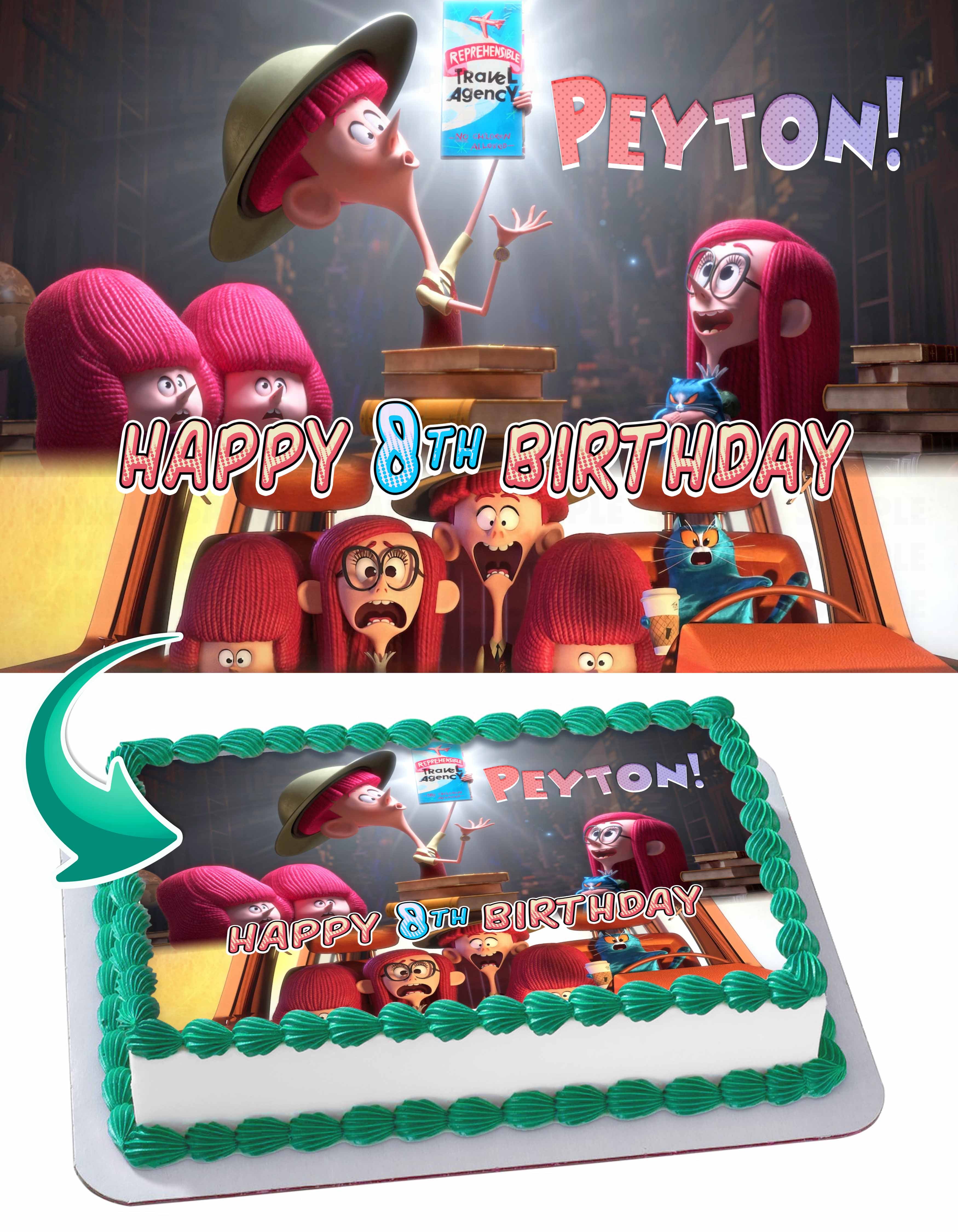 The Willoughbys Edible Cake Topper