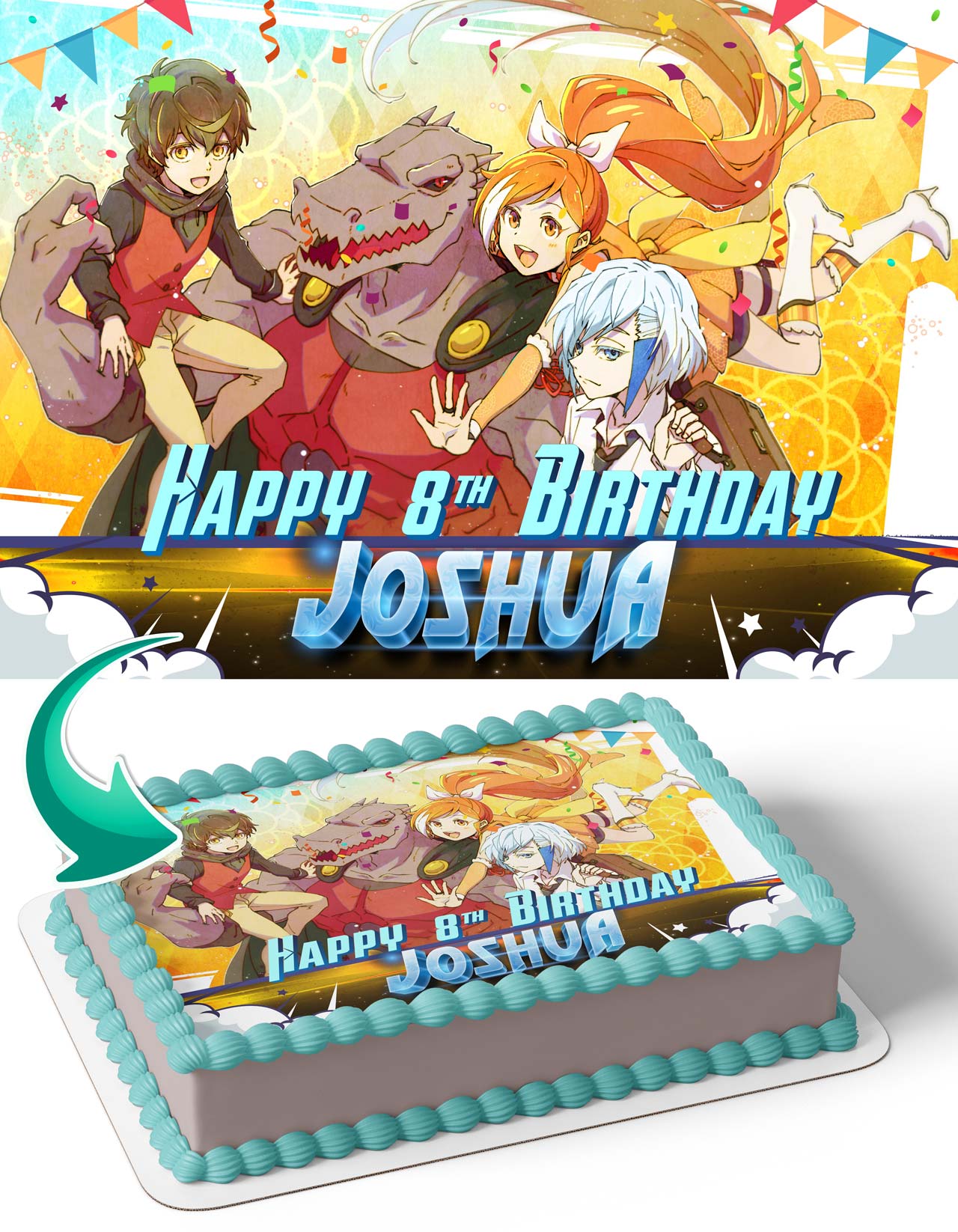 Tower of God Edible Cake Topper