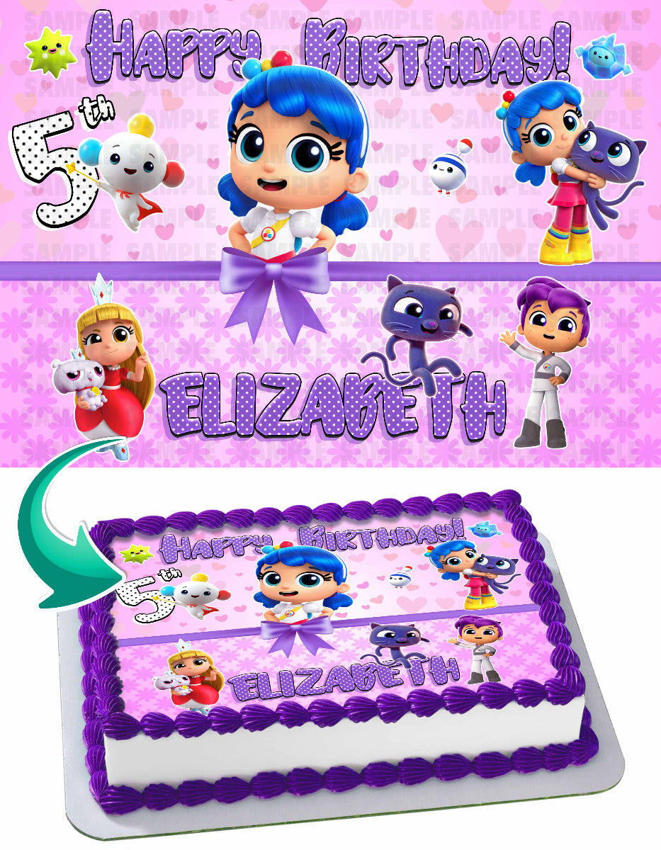 True and the Rainbow Kingdom TRW Edible Cake Topper
