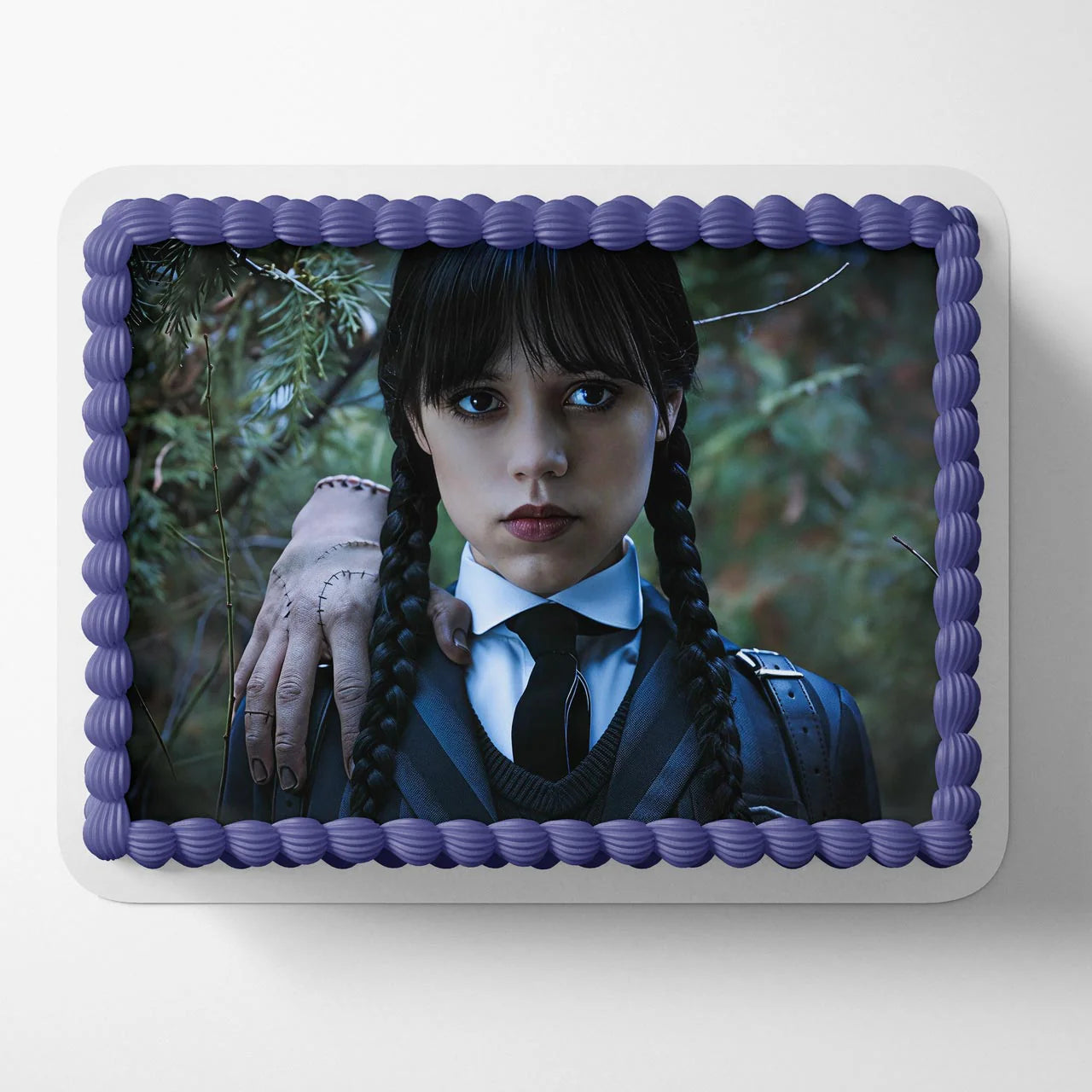 Wednesday NTS Edible Cake Topper